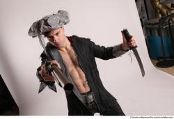 JACK PIRATE WITH GUN AND DAGGER 